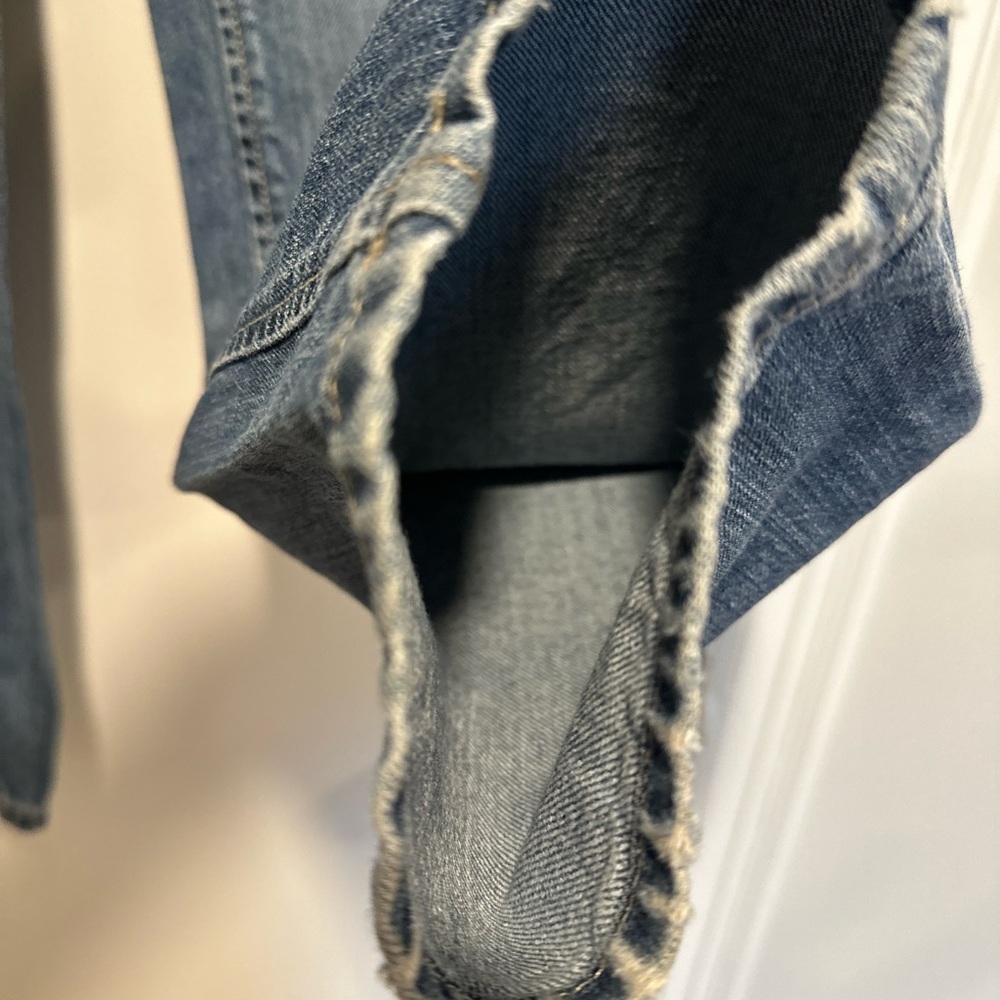 LL Bean Y2K Women Sz: 6 Reg Medium Wash Relaxed Baggy Straight Leg Jeans. - Picture 9 of 11